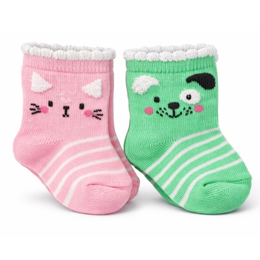 Angel of Mine Baby Socks Stage 3 2 Pairs NWT